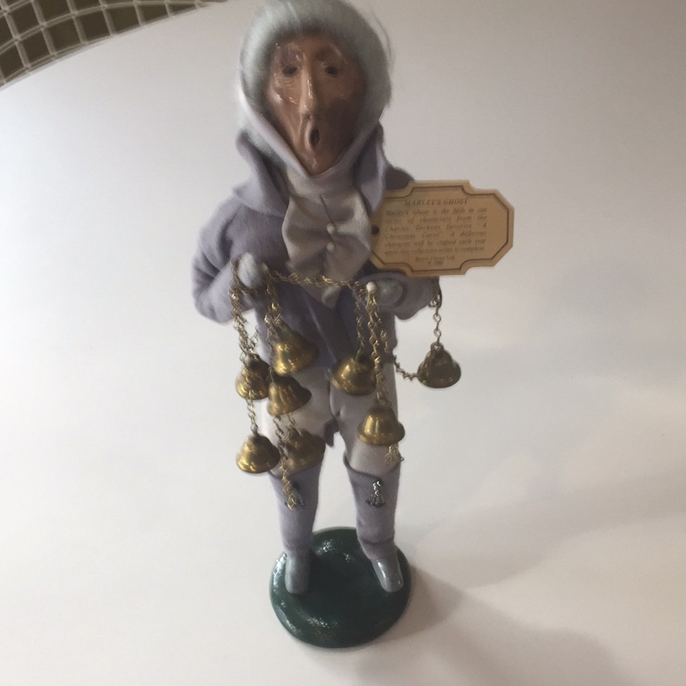 Vintage 1st Ed Signed Nvr Displayed Marley’s Ghost